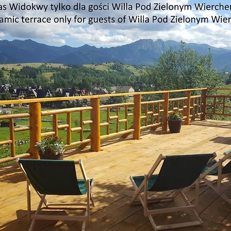 Willa Pod Zielonym Wierchem Zakopane Kültér fotó