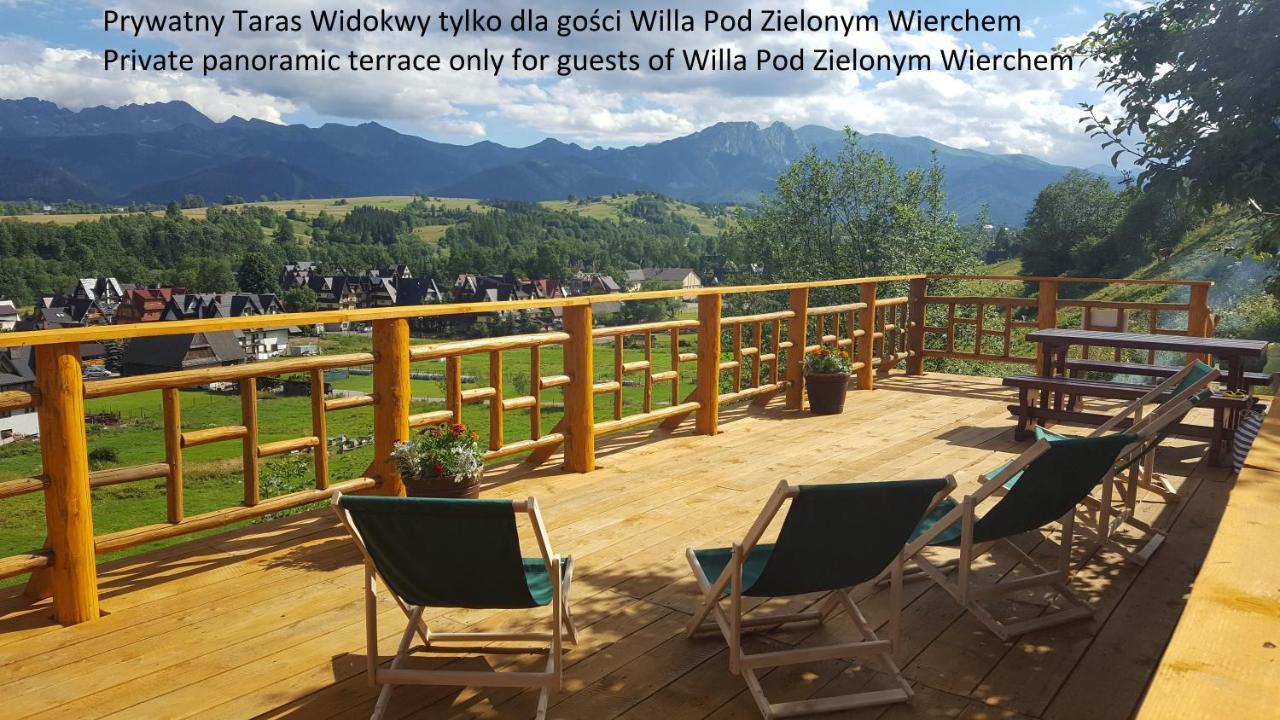 Willa Pod Zielonym Wierchem Zakopane Kültér fotó